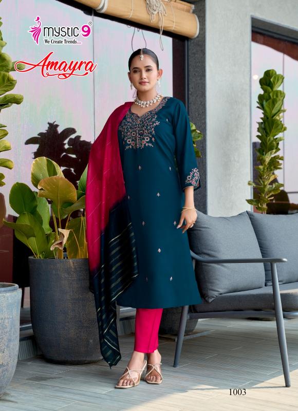Mystic9 amayra vol 1 textiles wholesale kurtis bengaluru karnataka